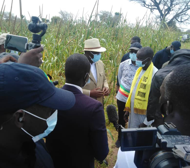 Tournée économique à Fatick: Macky Sall promet de "renforcer la présence des tracteurs dans le monde rural"