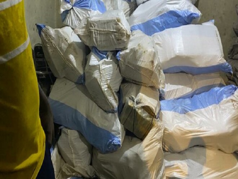 Koungheul : saisie de 2, 282 tonnes de chanvre indien estimées à plus de 182 millions de F Cfa