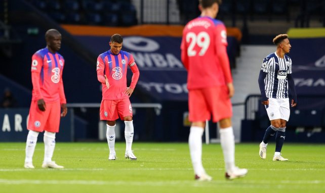 Premier League : battu 3 buts à 0 à la première période par West Bromwich, Chelsea revient au score