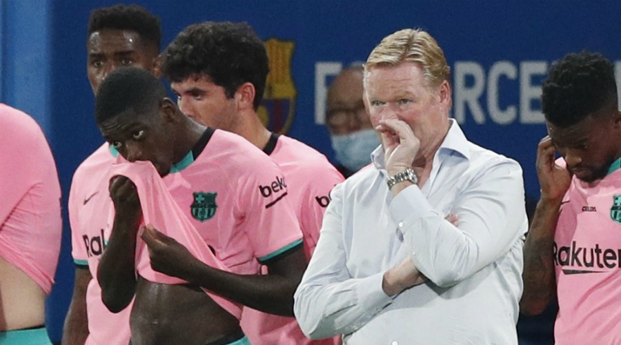 Barça: le geste de Dembélé pour montrer sa détermination à Koeman