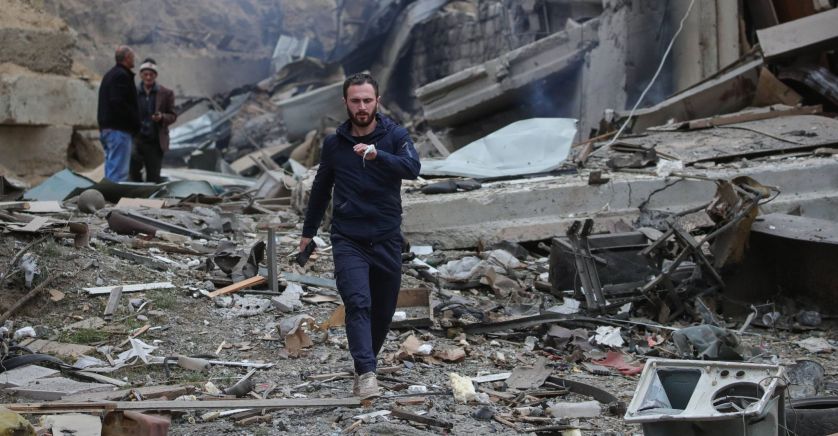 Haut-Karabakh: des missiles azerbaïdjanais s'abattent sur la capitale