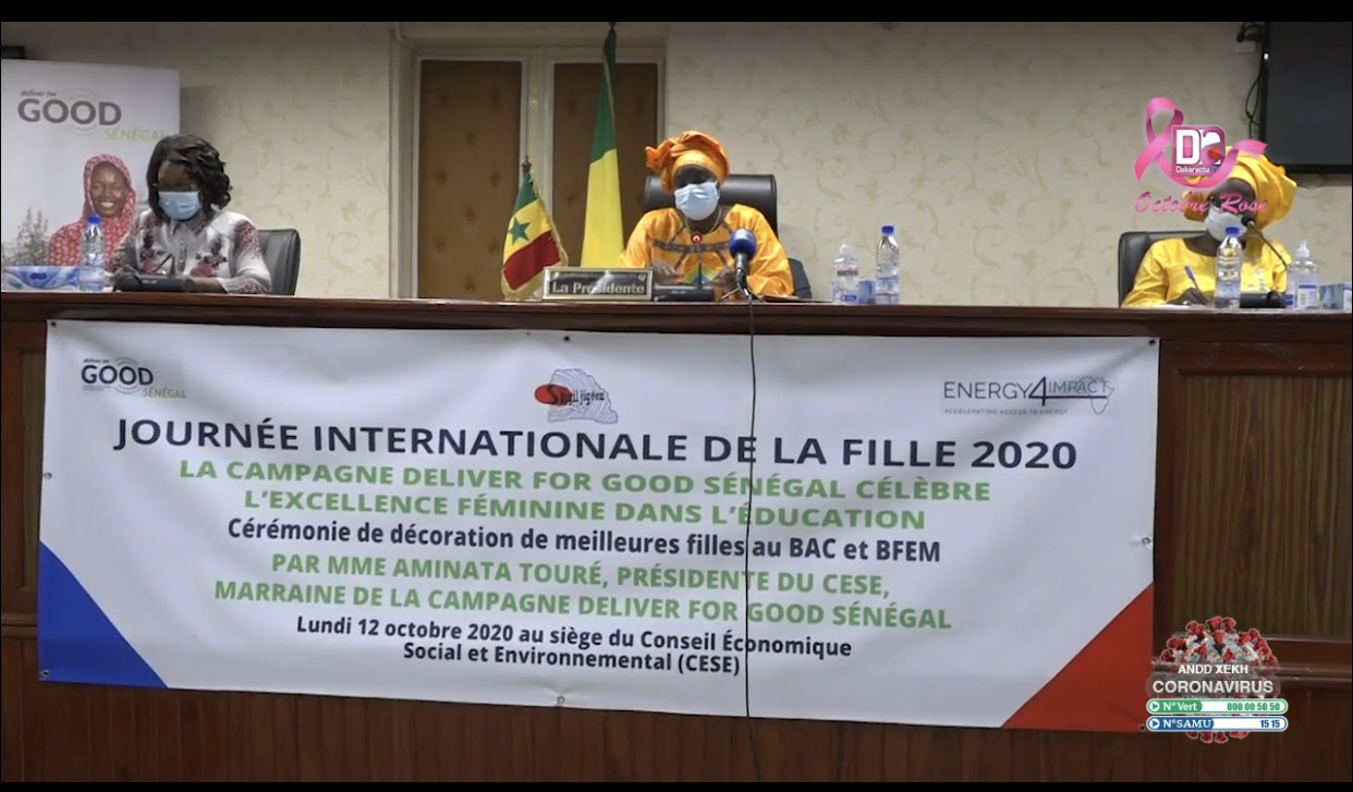 Promotion leadership féminin: le réseau Siggil Jiggen a primé les filles plus brillantes aux examens du Bfem et du Bac