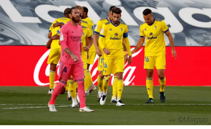 Liga : le Real Madrid battu à domicile par le promu Cadix