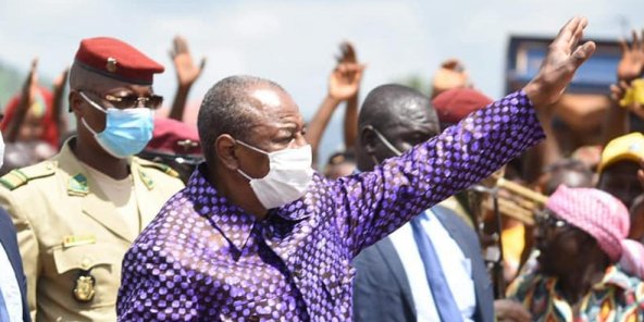 #Guinée -  Alpha Condé réagit après la sortie de la CENI: "Si la victoire me revient, je reste disponible à travailler avec tous"