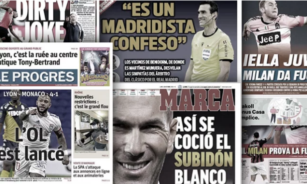 Les accusations de la presse catalane sur l'arbitre du Clasico, le chef d'œuvre de Zinedine Zidane