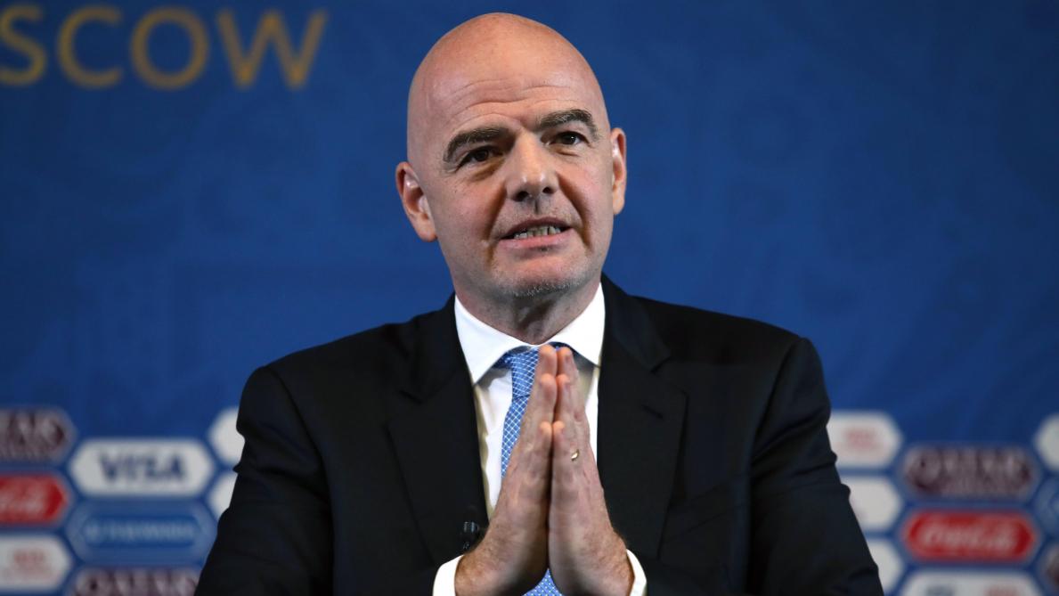 Le Président de la FIFA testé positif à la Covid-19 : il présente de légers symptômes