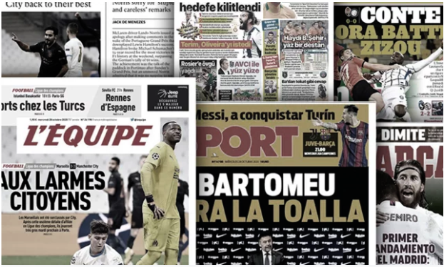 La démission de Josep Maria Bartomeu met le feu à la Catalogne, la presse madrilène bluffée par les héros du Real Madrid