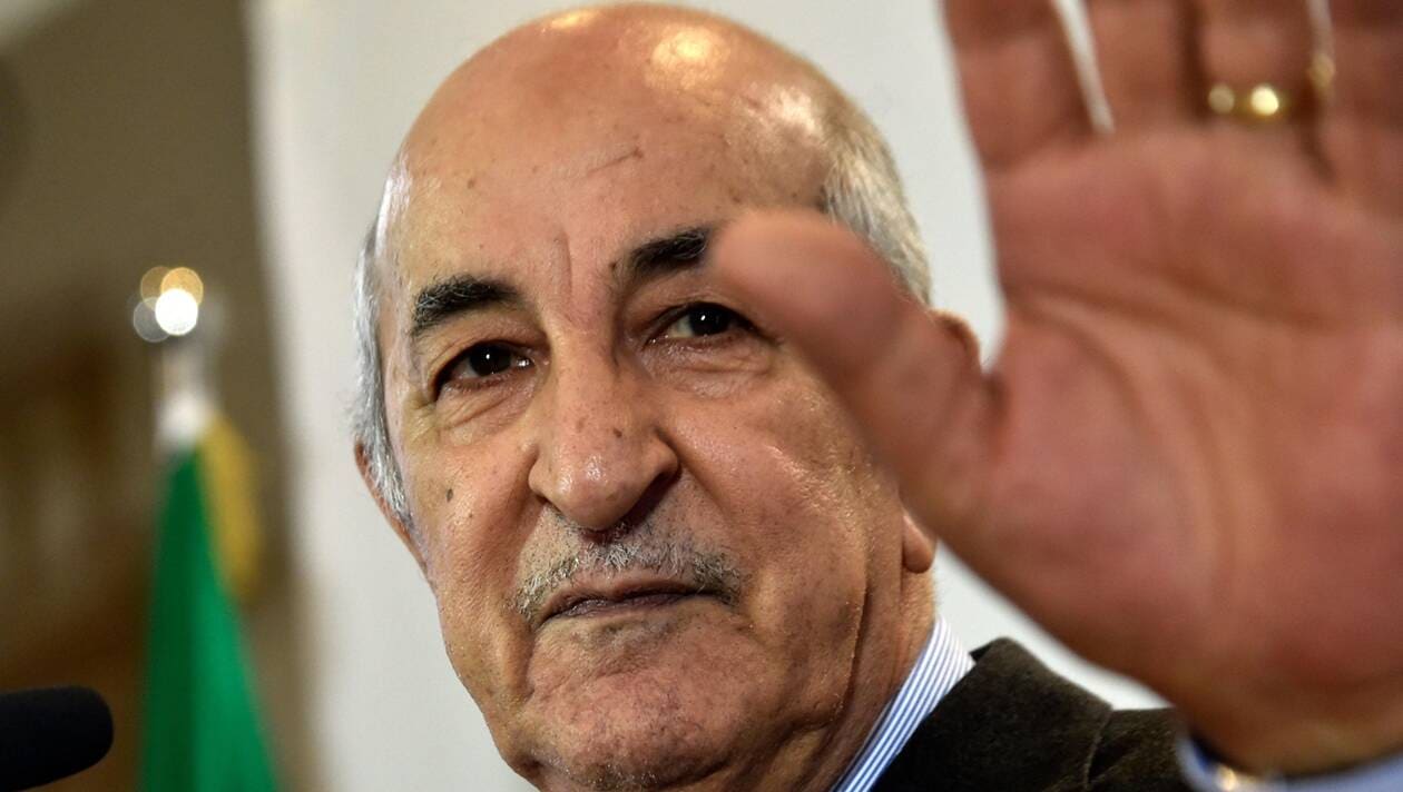 Le président algérien Abdelmadjid Tebboune positif au Covid-19
