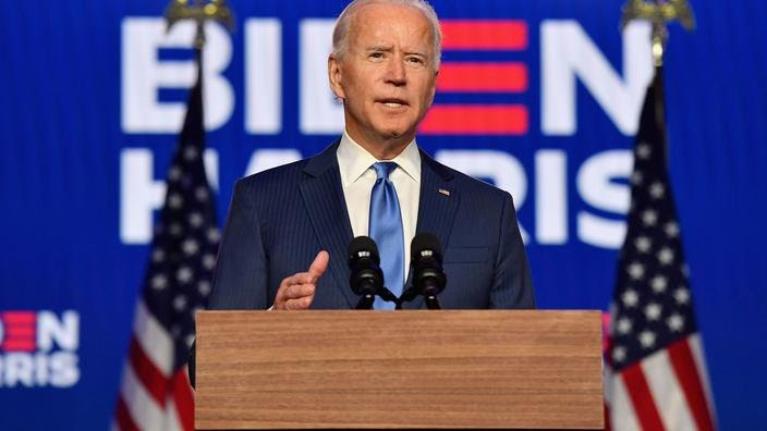 Joe Biden élu président des Etats-Unis