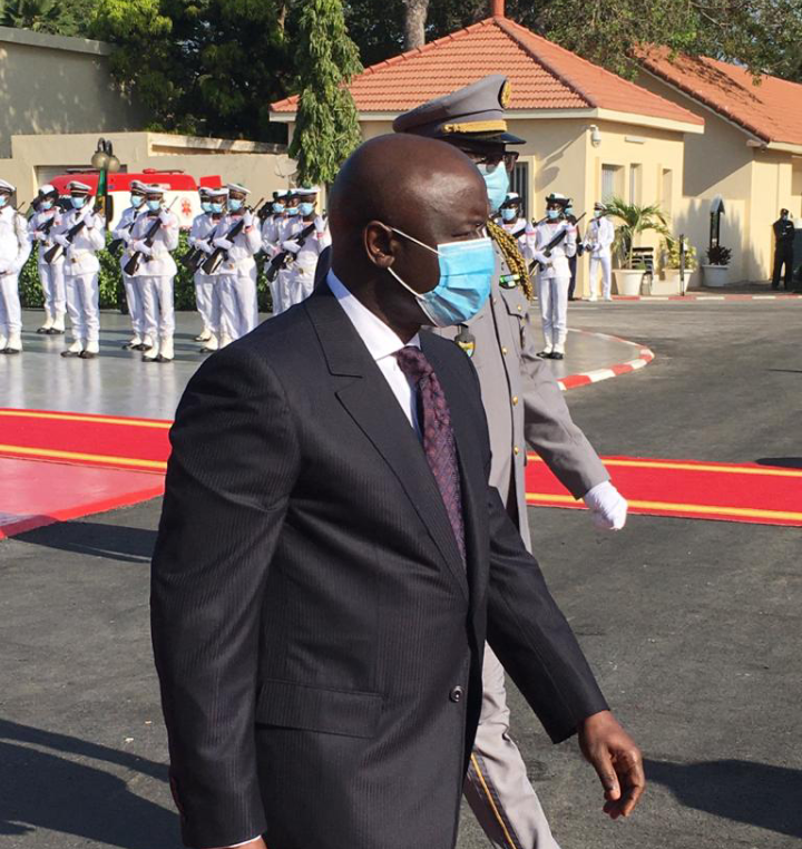 Idrissa Seck aux côtés de Macky Sall lors de la journée des Forces Armées