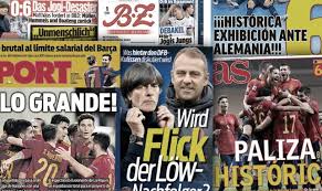 L'Allemagne veut la peau de Joachim Löw, l'Espagne s'enflamme après la gifle historique contre la Mannschaft