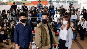 Hong Kong: Joshua Wong et deux autres activistes placés détention provisoire