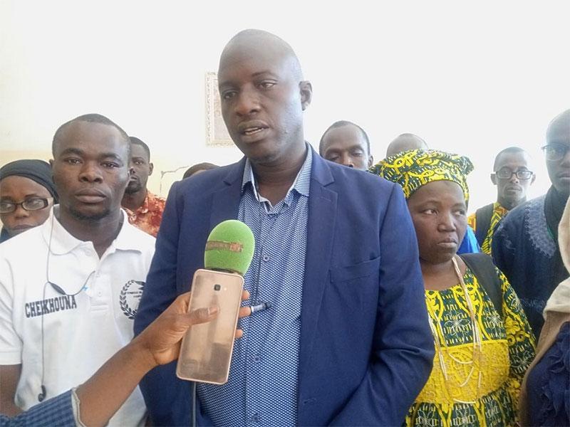 Amar Kane, secrétaire général du Syndicat national de l’enseignement technique et de la formation professionnel