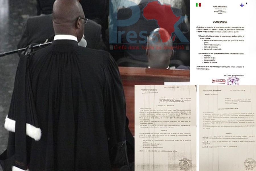 Mesures de restriction: « les arrêtés du ministre de l'Intérieur n'ont aucune base légale » (Juriste)