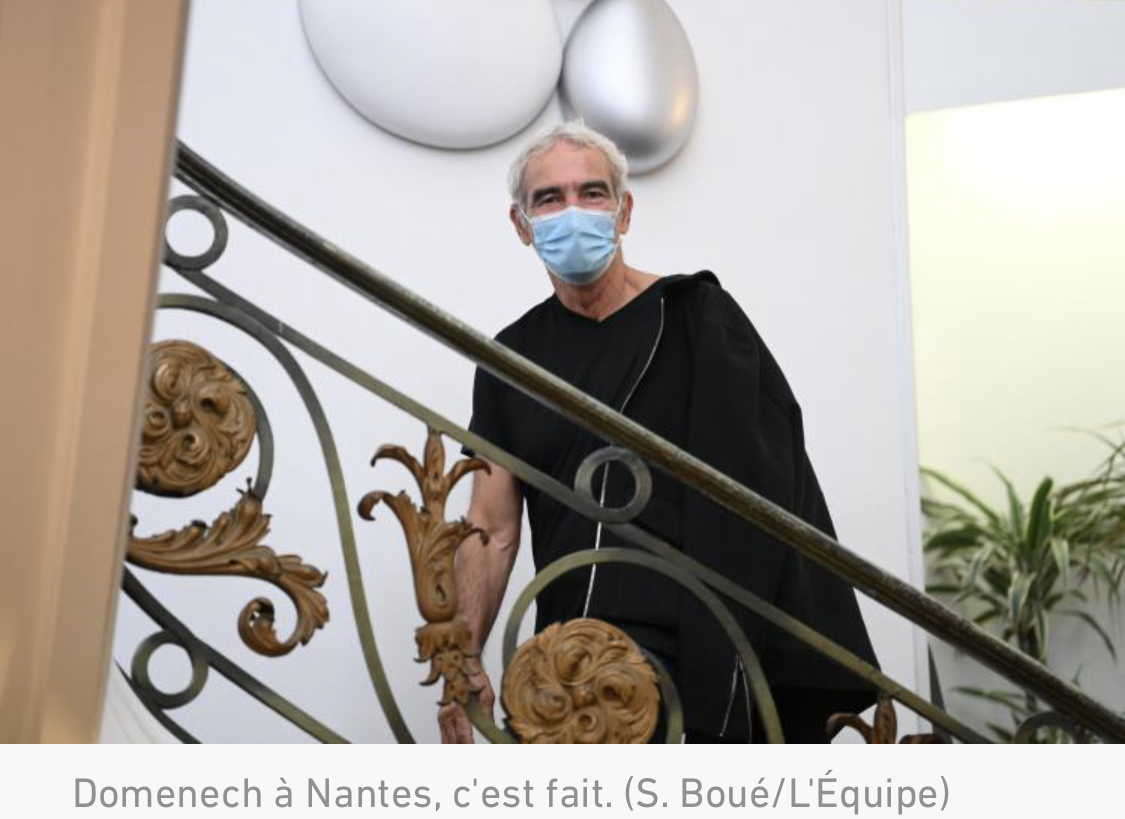 C’est officiel ! Raymond Domenech nouvel entraîneur de Nantes
