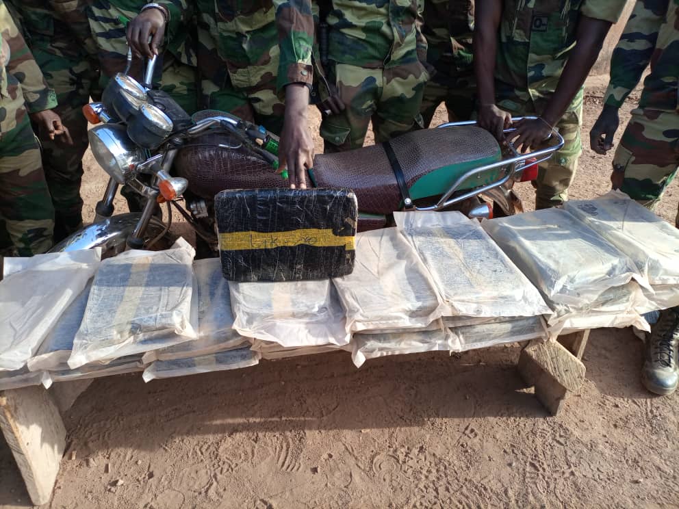 Kédougou : 34 Kg de chanvre indien saisis par la gendarmerie