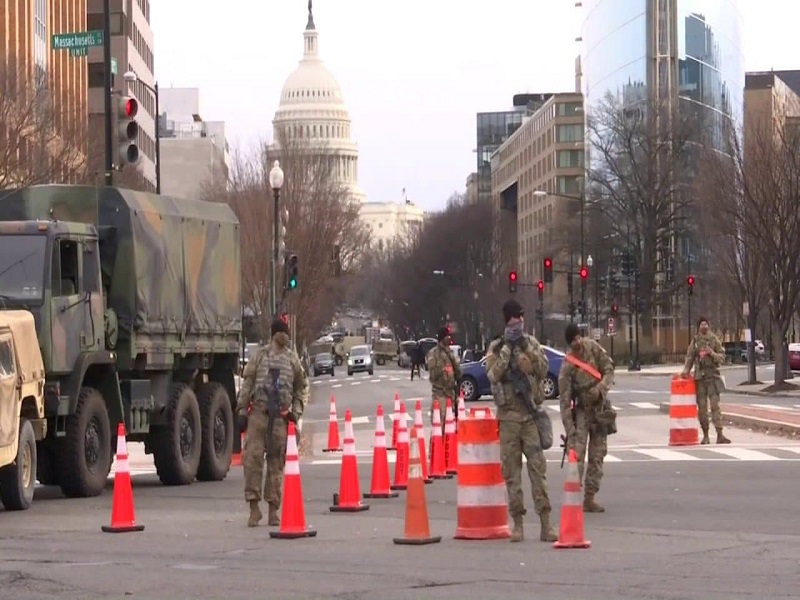 International États-Unis : Washington se barricade avant l’investiture de Joe Biden