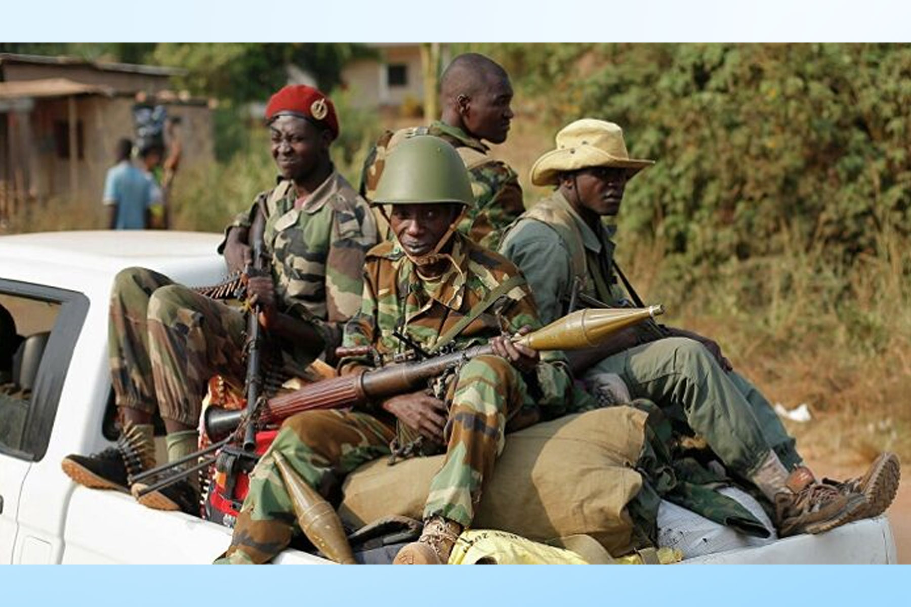 Centrafrique : 44 rebelles tués par les forces centrafricaines et leurs alliées