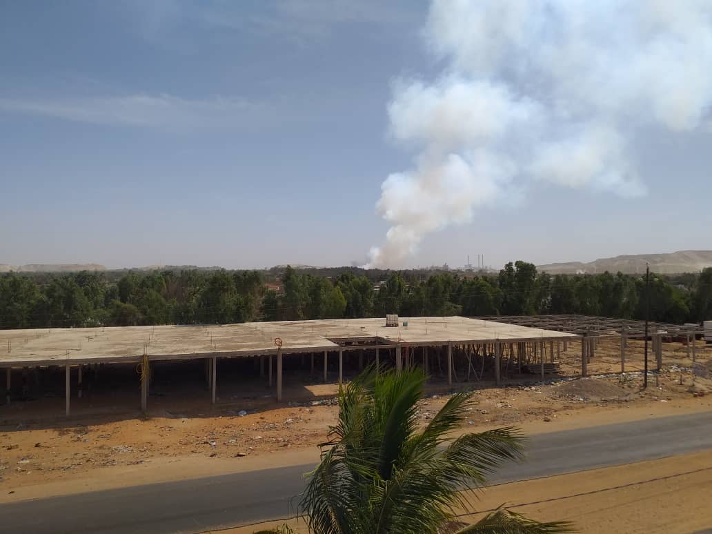 Le Stock de soufre prend feu aux ICS: un air irrespirable à Darou Khoudoss, Mboro et et environs 
