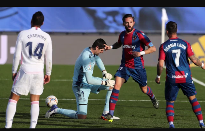 Liga: le Real s'incline devant Levante (2-1)