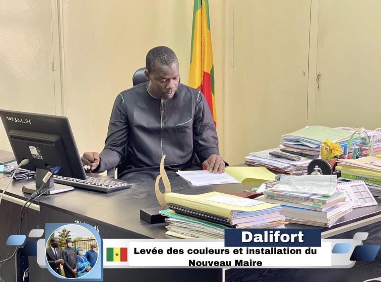 Mairie de Dalifort:  Mamadou Mbengue a pris fonction ce lundi