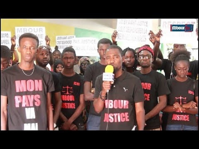 « Rassemblement illégal »: six jeunes du collectif « Mbour justice » déférés ce jeudi