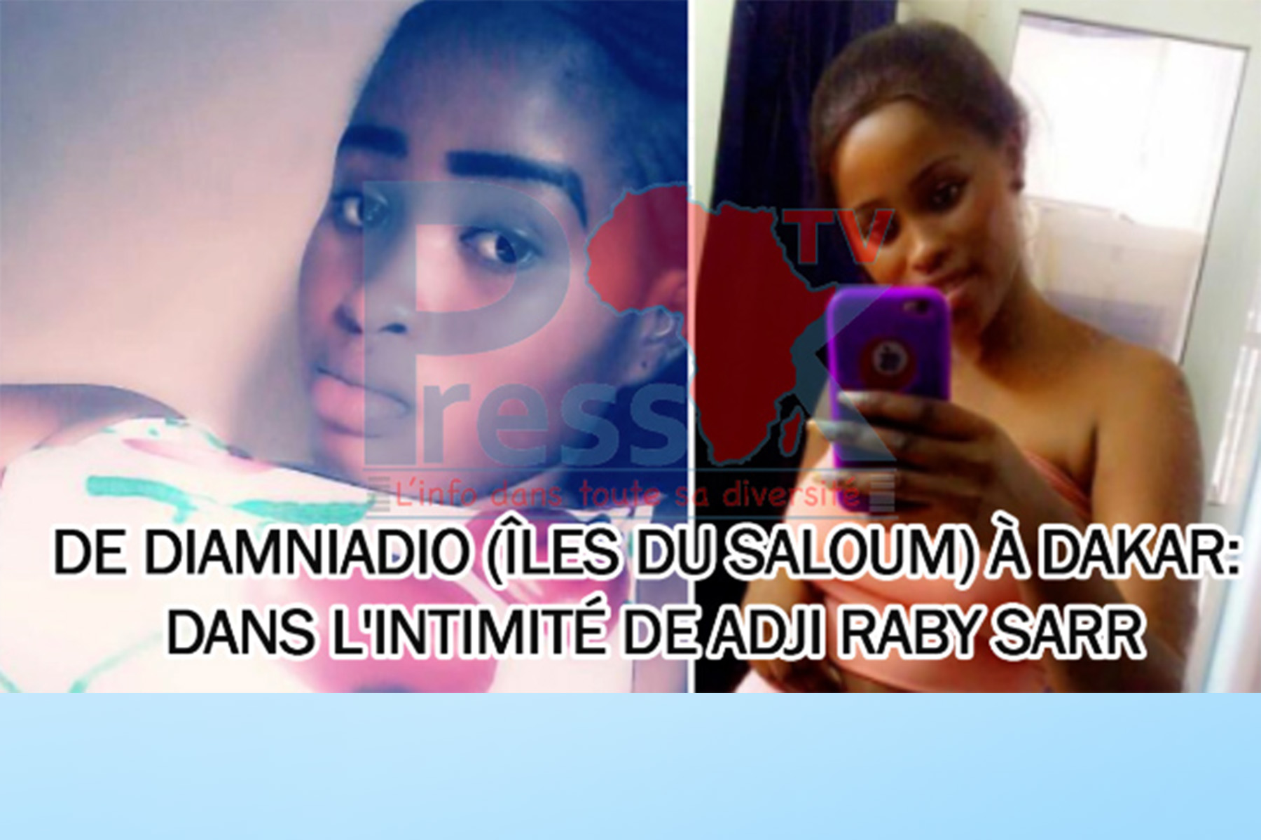 De Diamniadio (Îles du Saloum) à Dakar: dans l'intimité de Adji Raby Sarr