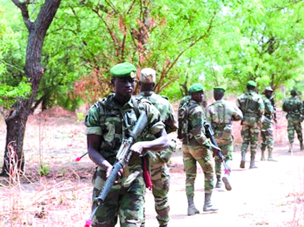 Opérations ratissage Casamance: l'Armée met la main sur documents sensibles laissés par les rebelles