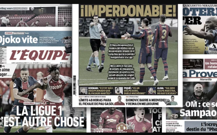 La presse espagnole cartonne le FC Barcelone, les chiffres fous de Manchester City en Premier League