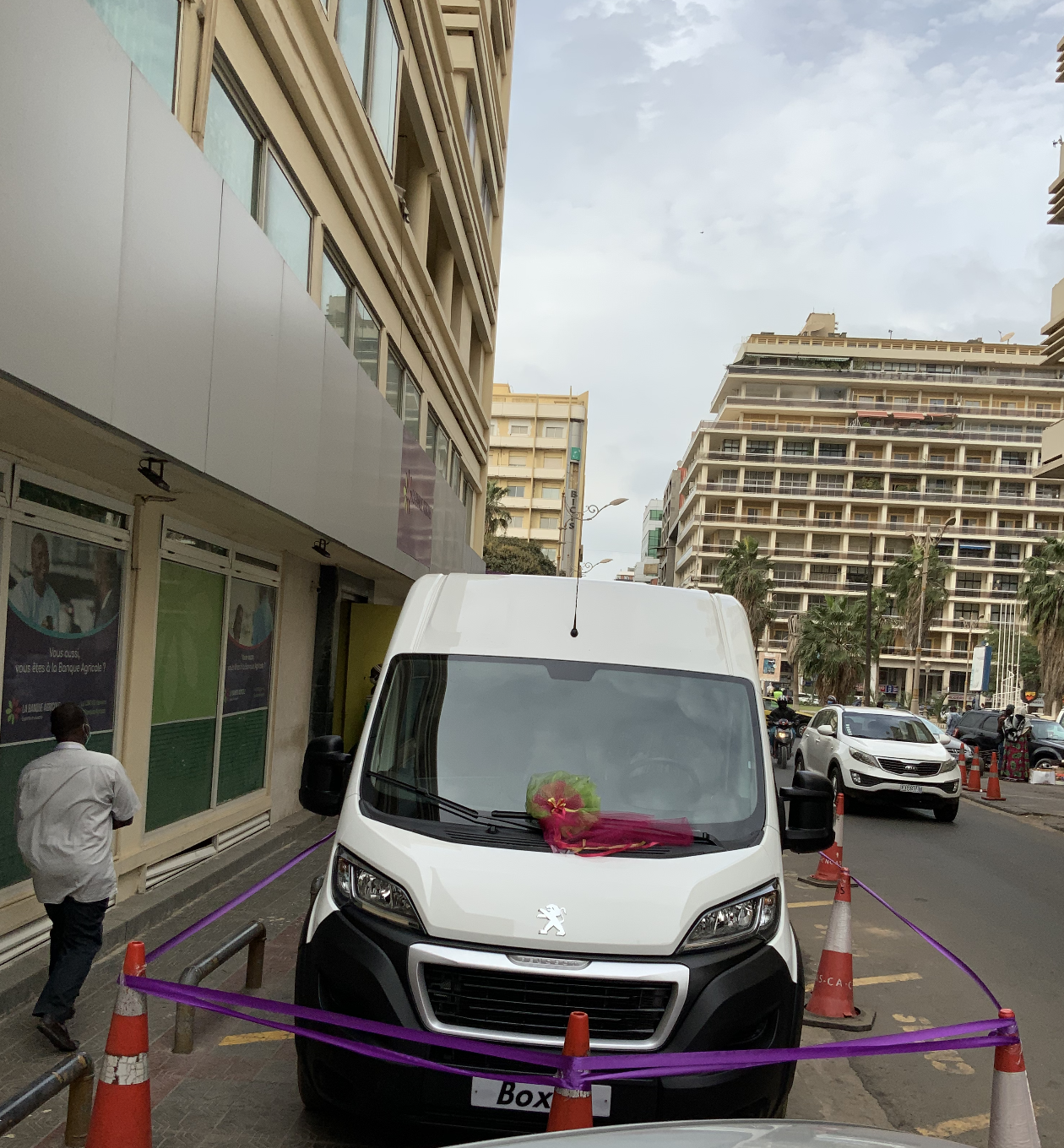 Remise de clefs au 1er Crédit-Preneur du Guichet Crédit-Bail de La Banque Agricole