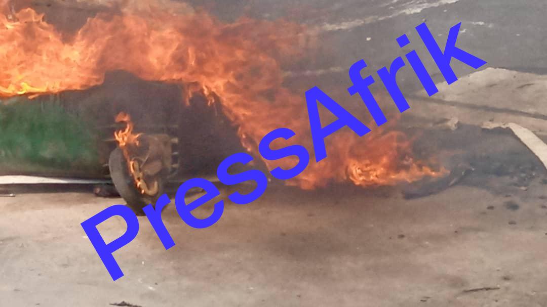 Arrestation d'Ousmane Sonko: Les images d'une guérilla qui paralyse Dakar (reportage photos)