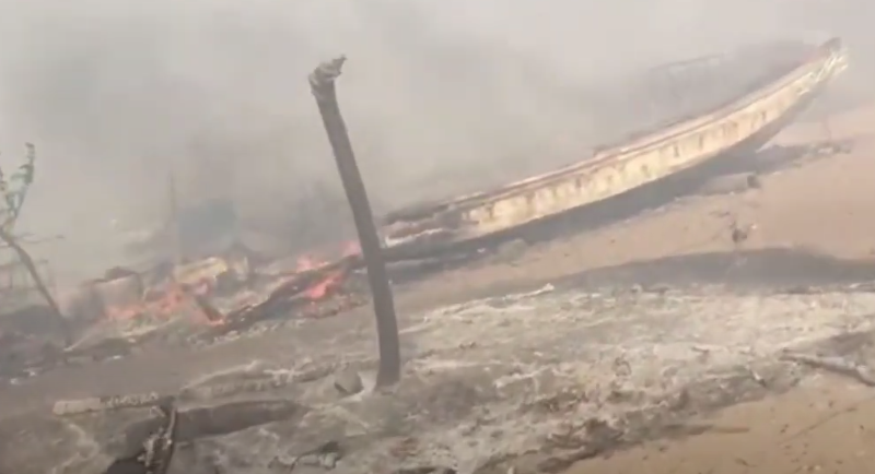 Gambie: 280 vies sauvées de justesse, plus de trente pirogues de pêcheurs sénégalais incendiées