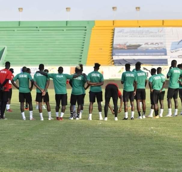 ​Congo/ Sénégal: les "Lions" ont effectué mardi leur première séance d'entraînement