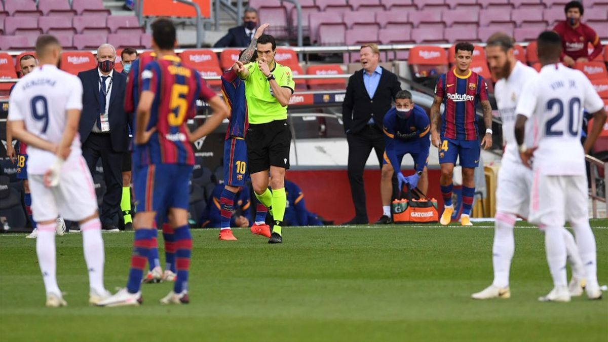 Clasico: l'arbitrage est déjà au cœur des débats de la rencontre Réal -Barça