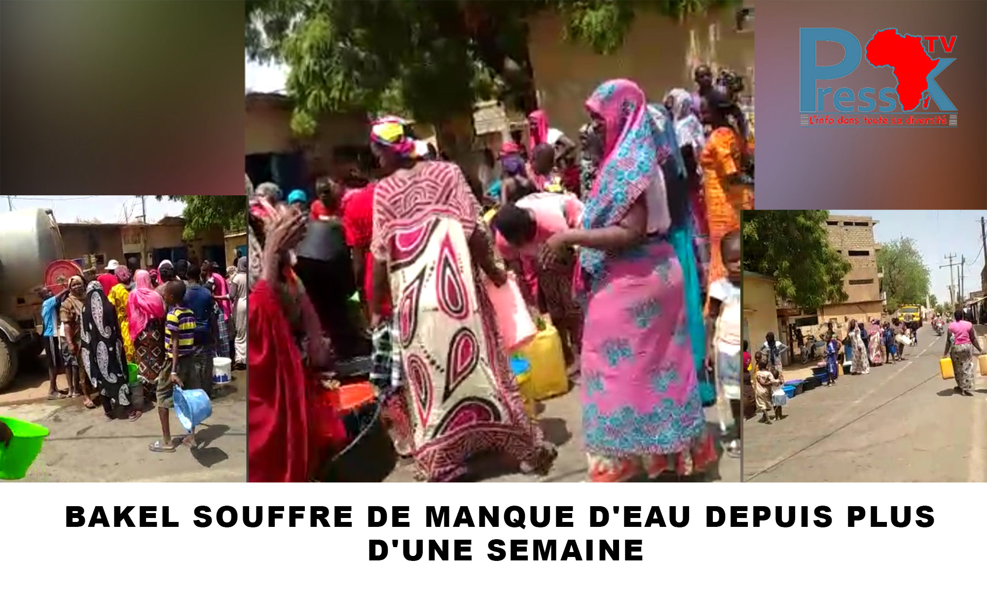 Bakel: 45 degrés de canicule, pas une goutte depuis une semaine dans "l'indifférence totale" des autorités (Dia Diakhité, Interview)