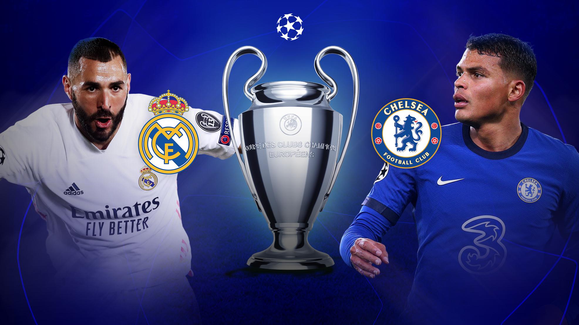 Demi-finale aller LDC: les compos officielles de Real Madrid-Chelsea