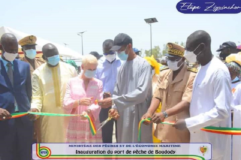 Alioune Ndoye inaugure le port de pêche de Boudody d'un coût global de 2,6 milliards FCFA