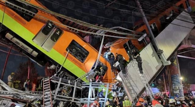 Mexique: plusieurs victimes dans un accident du métro de Mexico, le bilan revu à la hausse