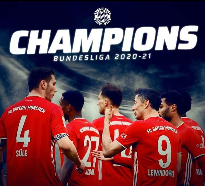 Bundesliga : le Bayern Munich remporte son neuvième titre d'affilée