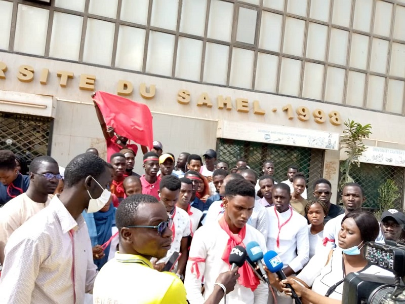 Université du Sahel: privés de diplômés, les étudiants orientés par l’Etat crient leur colère 