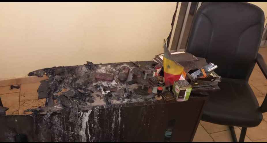 Tamba: Le bureau du maire Sinthiou Maléme incendié