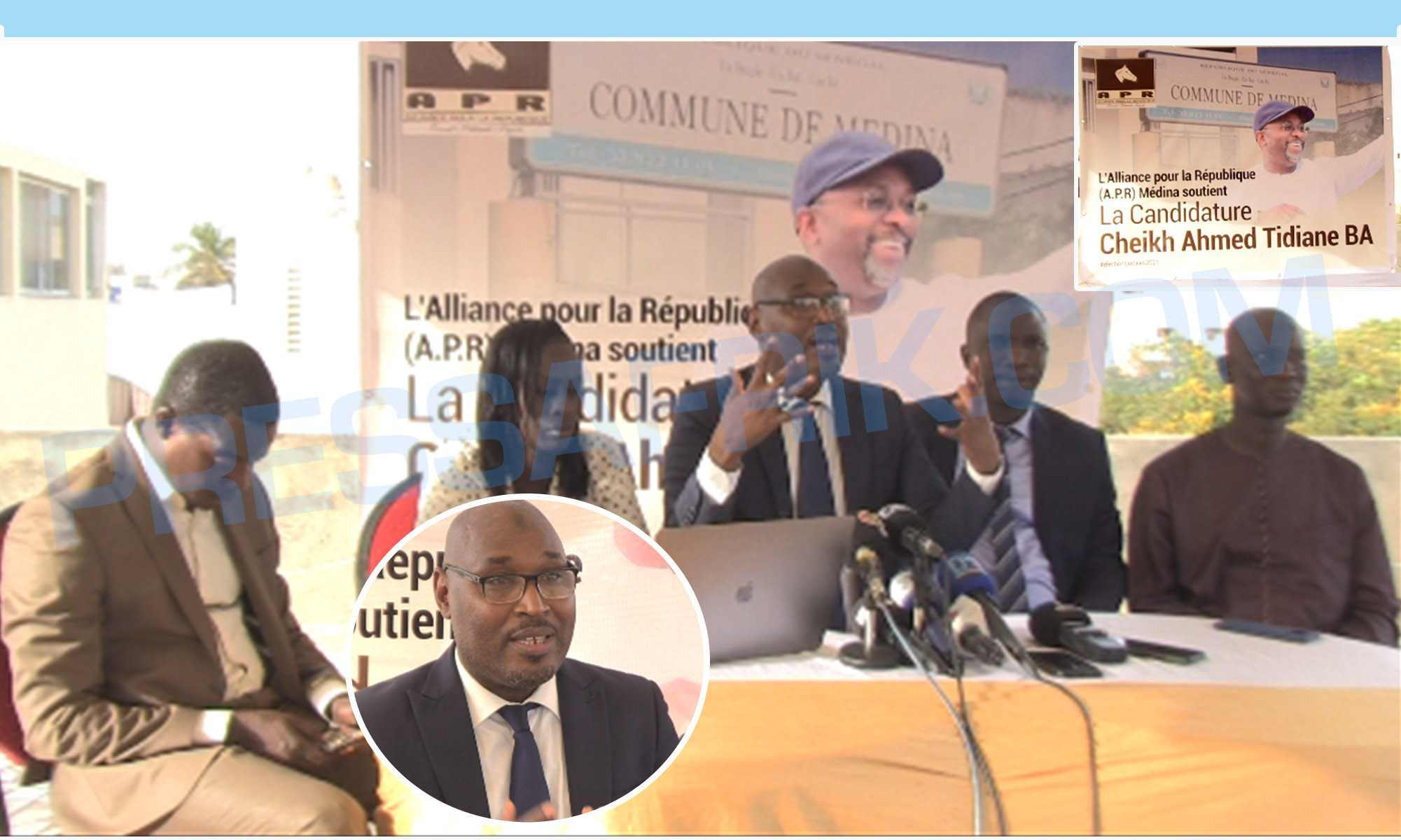 Locales 2022: Les aperistes de la Médina portent leur choix sur Cheikh Ahmed Tidiane Ba