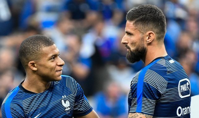 Olivier Giroud a mis les choses au clair avec Kylian Mbappé