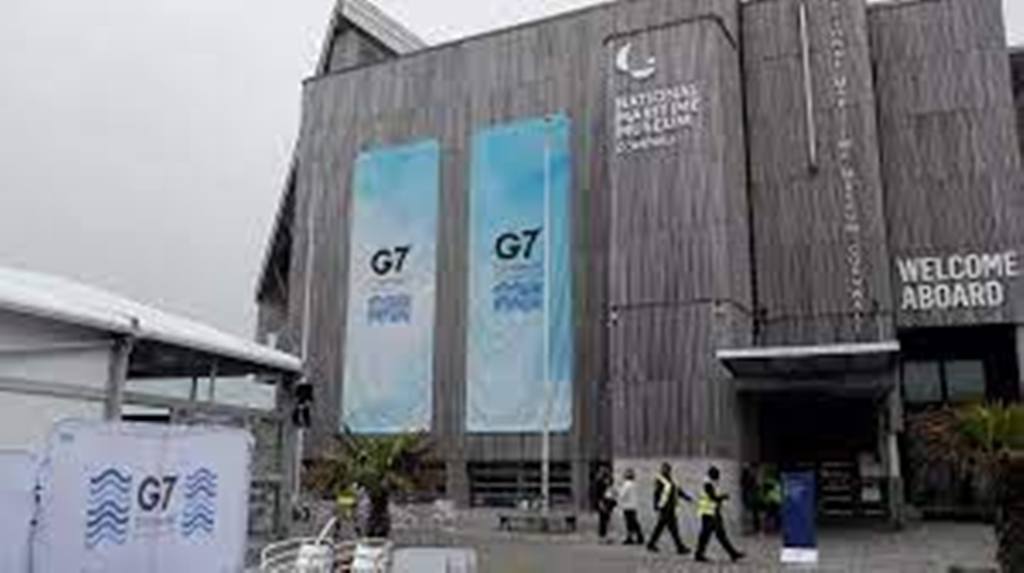 Royaume-Uni: la ville de Falmouth à l’heure du G7