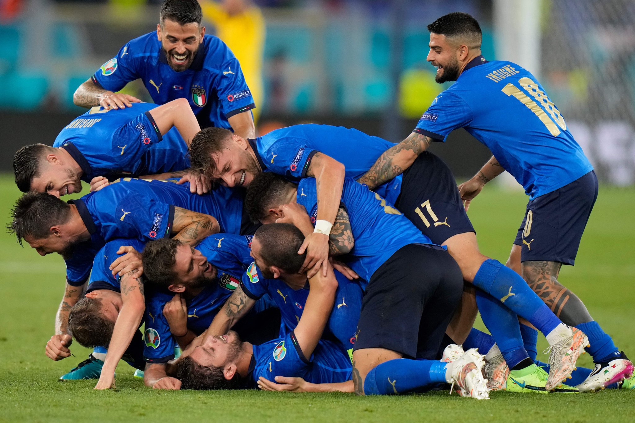 L'Italie victorieuse de la Suisse et première qualifiée pour les huitièmes de finale de l'Euro
