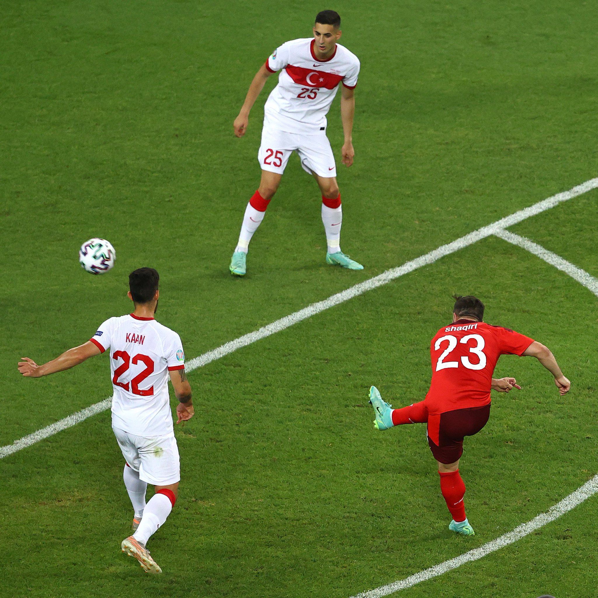 Groupe A Euro: l’Italie fait carton plein, la Suisse espère un ticket de meilleur 3e