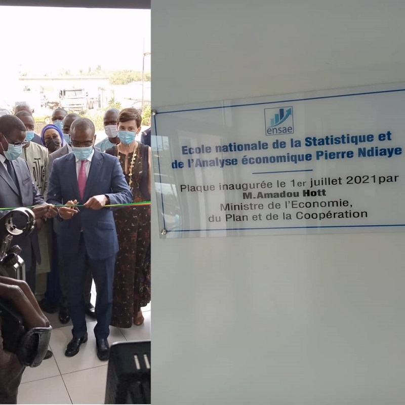 L'ENSAE porte officiellement le nom de Pierre Ndiaye