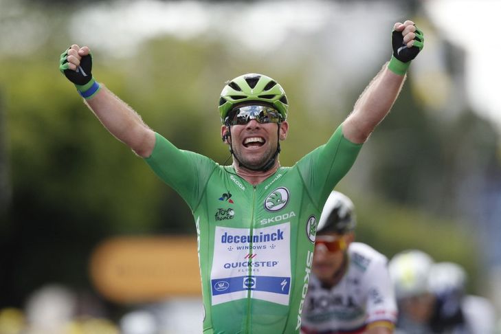 Tour de France: le Britannique Mark Cavendish remporte la 6e étape à Châteauroux