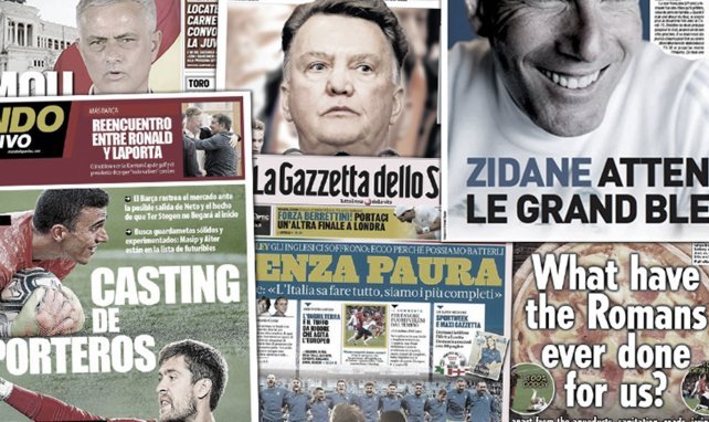 L'Angleterre et l'Italie lancent les hostilités, le Barça se cherche un nouveau gardien