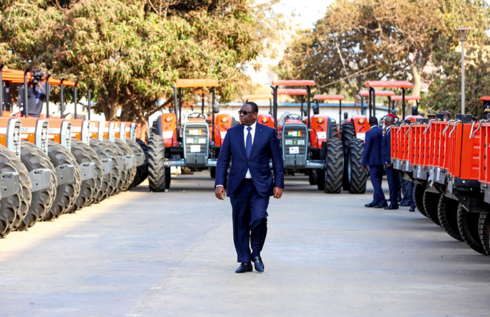 Remise matériels agricoles: Macky Sall dote les producteurs et annonce une révolution agricole
